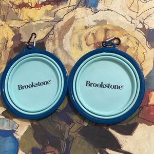 2 Collapsible Pet Bowls